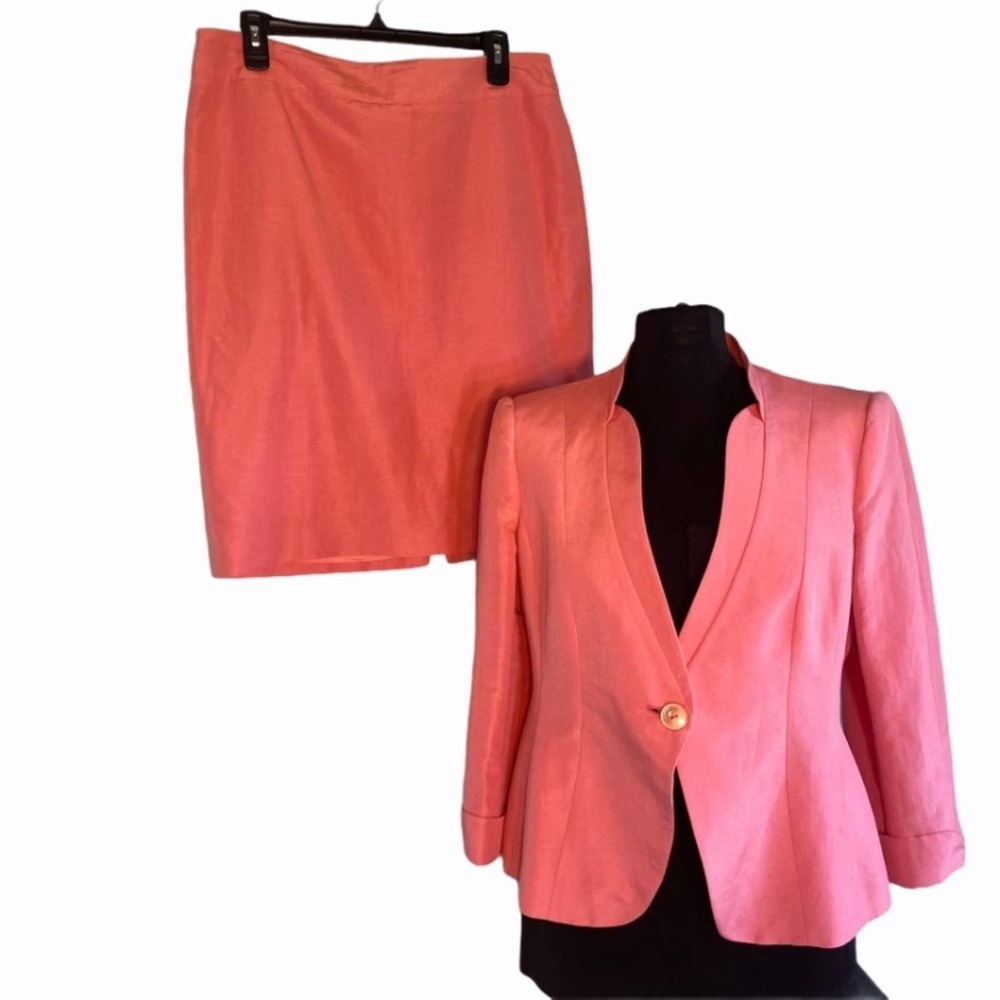 Armani Collezioni silk blend suit